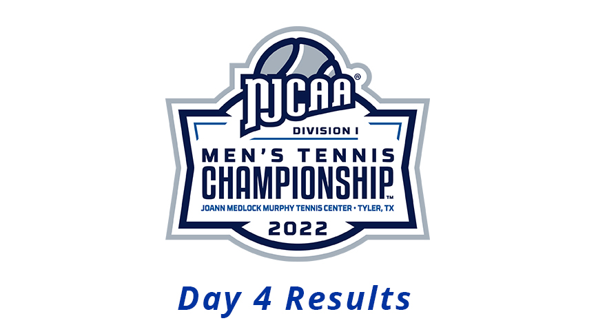 Photo: ACCAC athletes win three consolation flights at NJCAA men's tennis