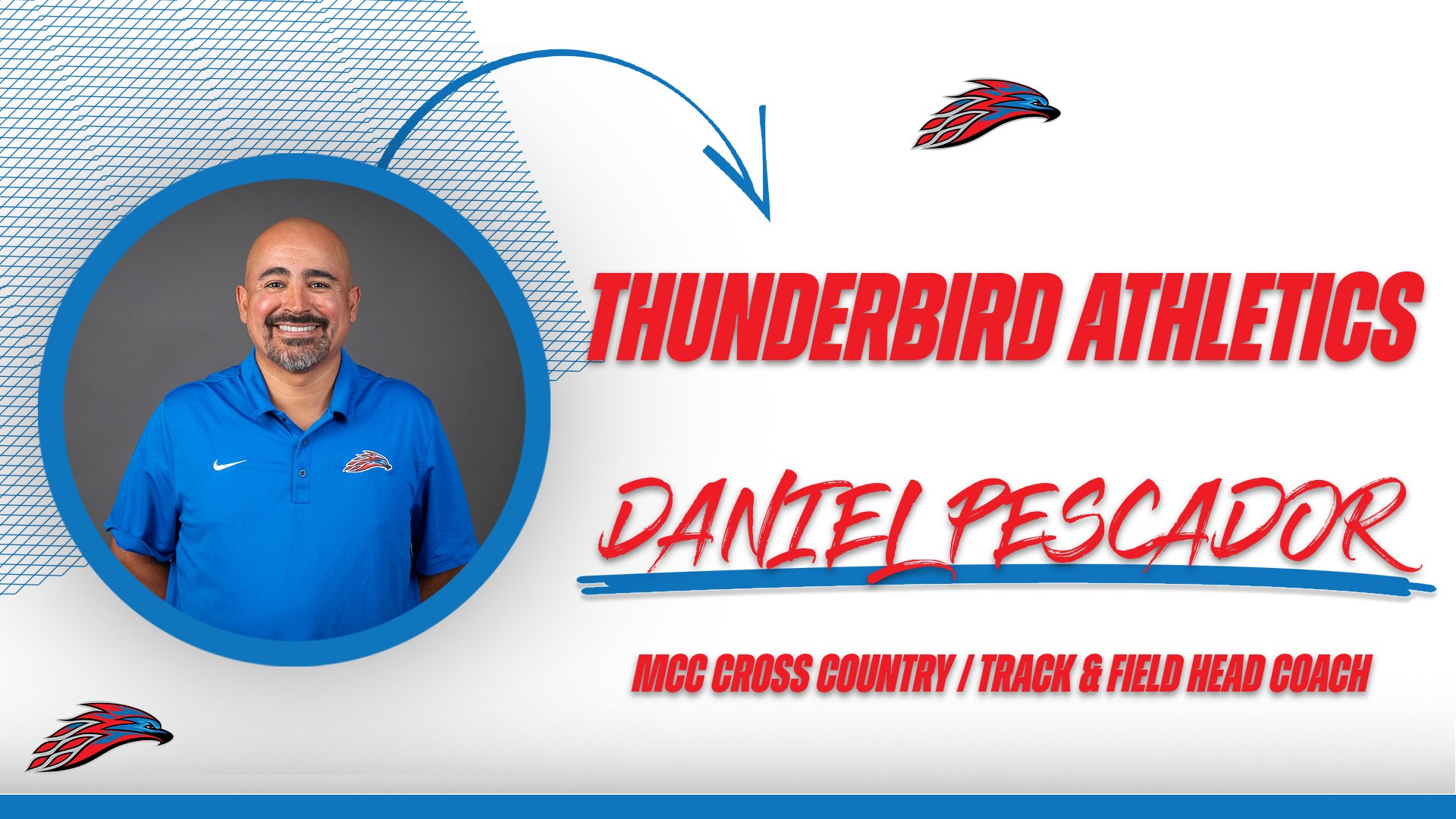 Photo: Daniel Pescador Named Mesa Community College Cross Country / Track &amp; Field Head Coach
